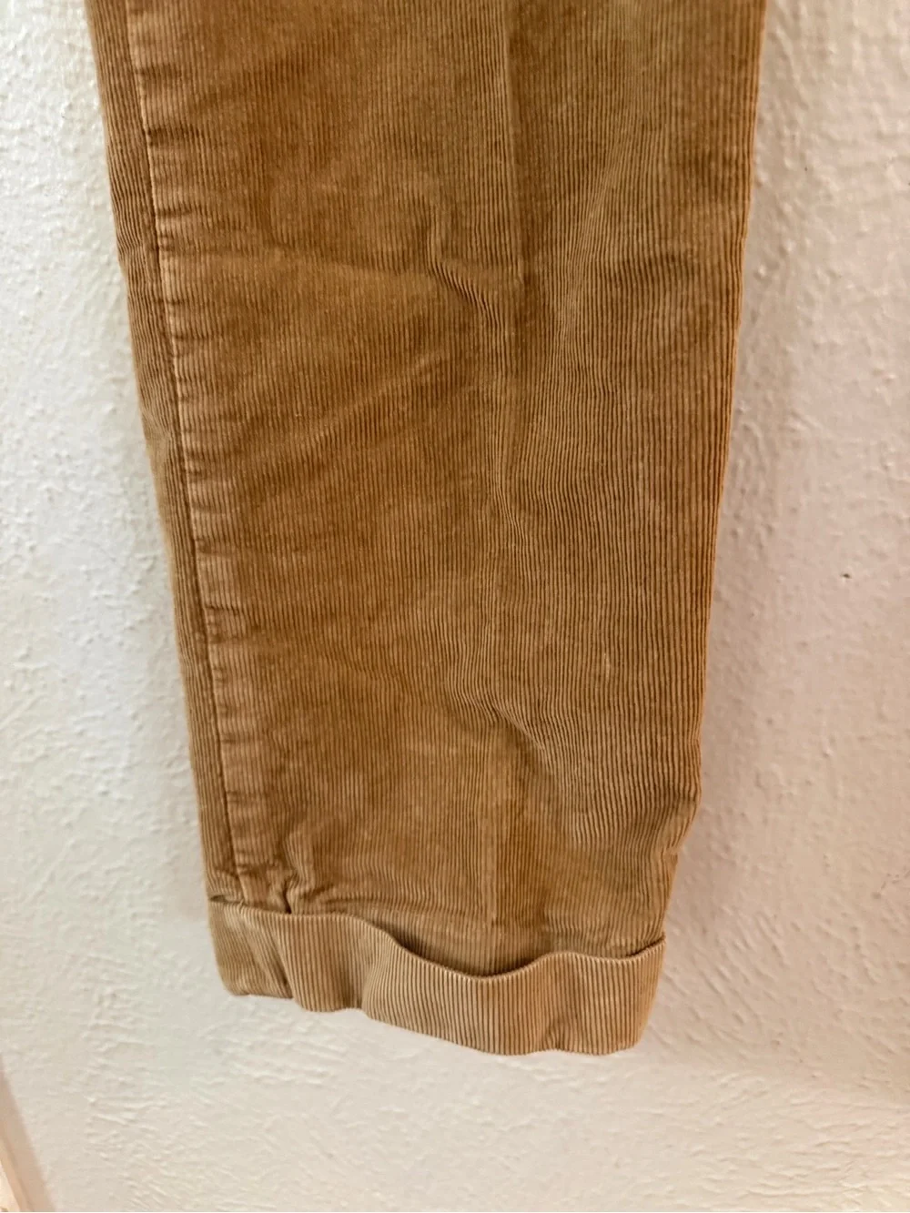 Bills Khakis tan corduroy flat front pants